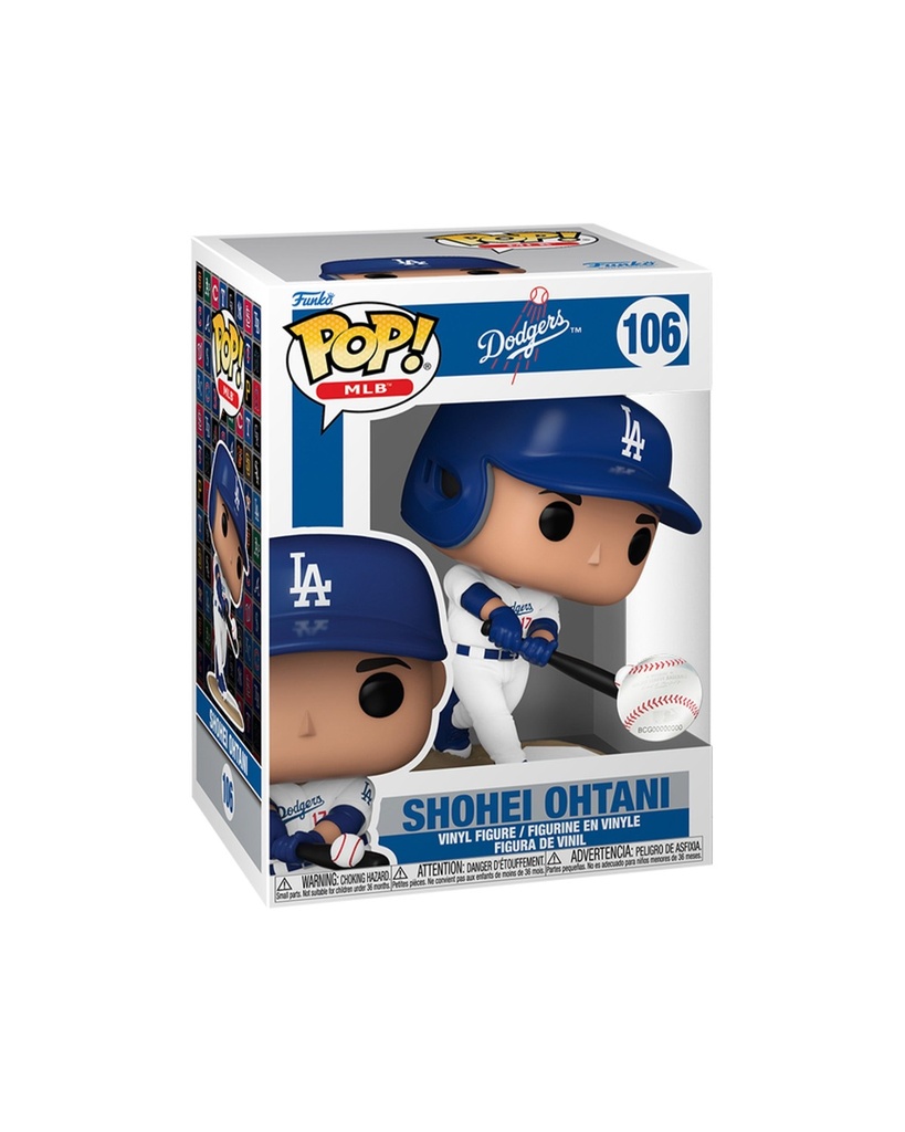 Funko Pop! MLB: Los Angeles Dodgers – Shohei Ohtani #106 – caja